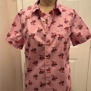Men’s Disney Pixar Inside Out Bing Bong Button Down Shirt in Size Small